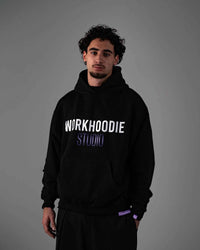 OVERSIZED HOODIE STUDIO BLACK