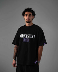 OVERSIZED TSHIRT STUDIO BLACK