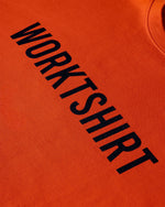 OVERSIZED TEE ITEM LOGO ORANGE