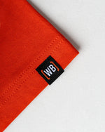 OVERSIZED TEE ITEM LOGO ORANGE