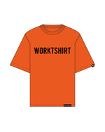 OVERSIZED TEE ITEM LOGO ORANGE